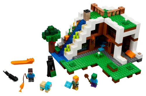 LEGO box 21134 The Waterfall Base