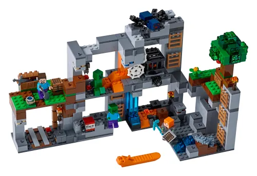 Caja de LEGO 21147 Las aventuras subterráneas