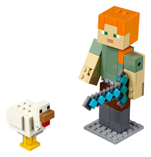 LEGO-Verpackung 21149 BigFig Alex mit Huhn