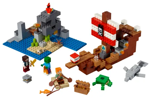 LEGO box 21152 The Pirate Ship Adventure