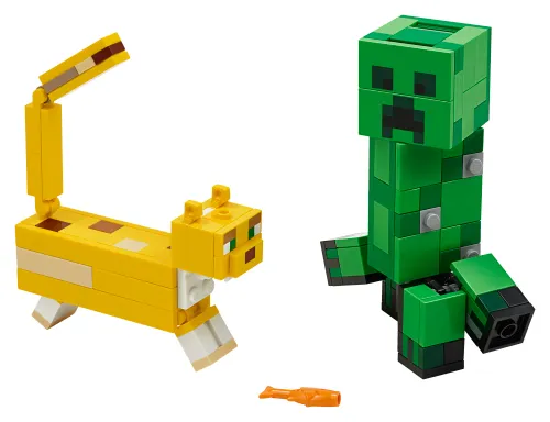 LEGO-Verpackung 21156 BigFig Creeper™ und Ozelot