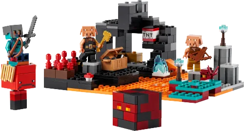 Scatola LEGO 21185 Il bastione del Nether