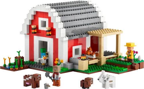 LEGO-Verpackung 21187 Die rote Scheune