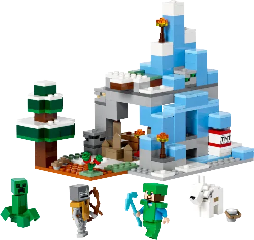 LEGO box 21243 The Frozen Peaks