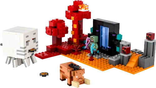 LEGO box 21255 The Nether Portal Ambush
