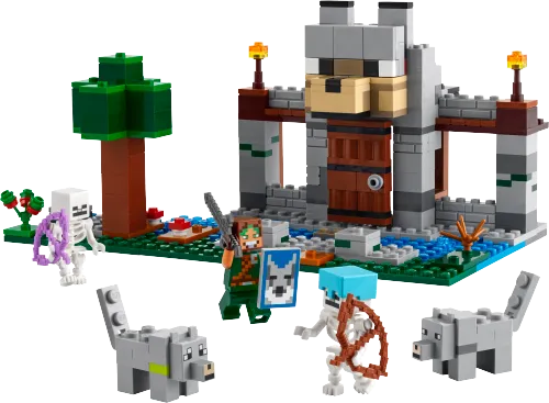 LEGO box 21261 The Wolf Stronghold