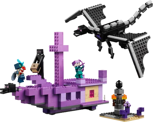 LEGO box 21264 The Ender Dragon and End Ship