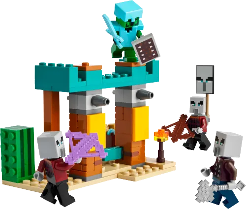 Caja de LEGO 21267 La Patrulla del Desierto de los Maldeanos