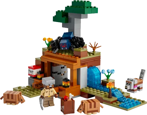 Caja de LEGO 21269 La Expedición a la Mina del Armadillo