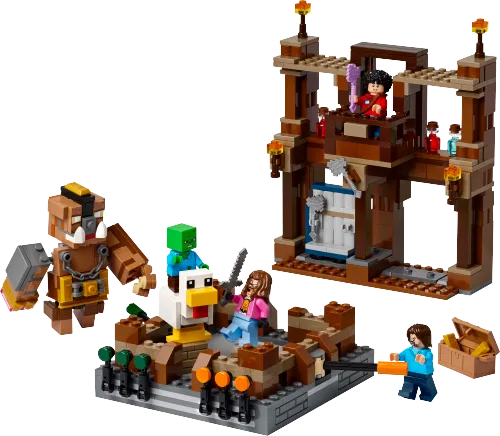 LEGO box 21272 Woodland Mansion Fighting Ring
