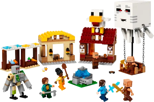 LEGO box 21273 The Ghast Balloon Village Attack