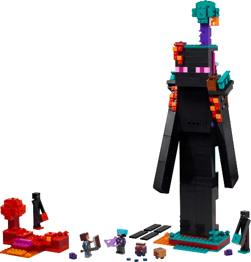 LEGO box 21279 The Enderman Tower