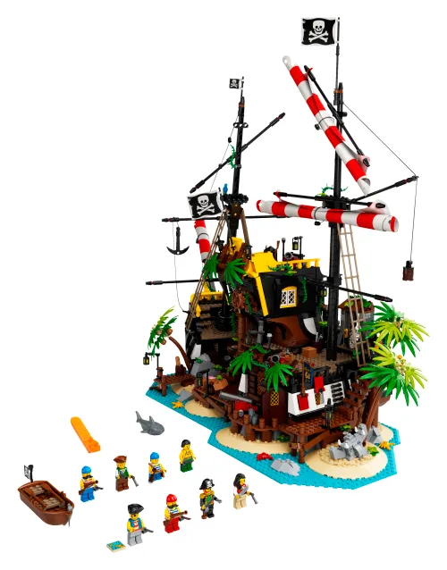 LEGO box 21322 Pirates of Barracuda Bay