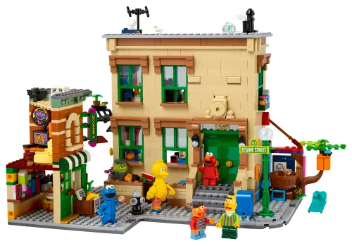 LEGO box 21324 123 Sesame Street