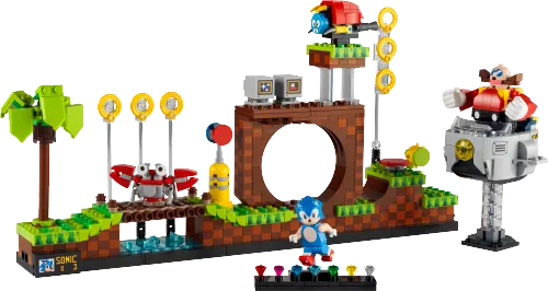 LEGO box 21331 Sonic the Hedgehog™ – Green Hill Zone