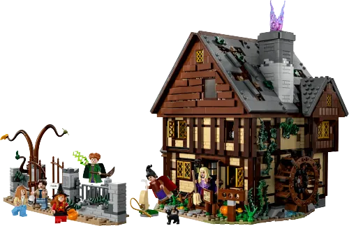 LEGO box 21341 Disney Hocus Pocus: The Sanderson Sisters' Cottage
