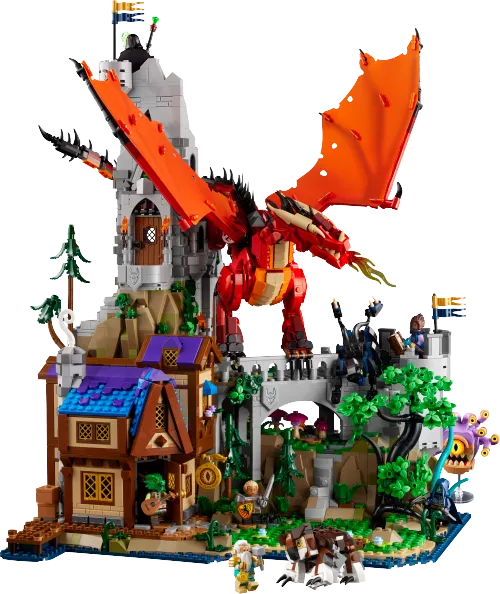 LEGO box 21348 Dungeons & Dragons: Red Dragon's Tale