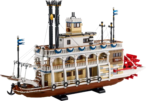 LEGO box 21356 River Steamboat