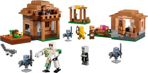 LEGO box 21596 Evoker Village Attack