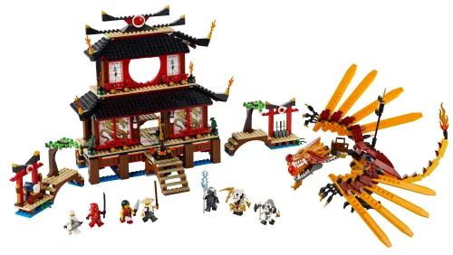LEGO box 2507 Fire Temple
