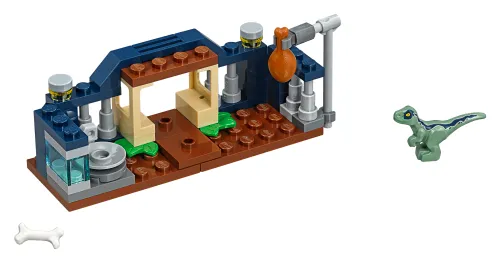 Scatola LEGO 30382 Il recinto del piccolo Velociraptor