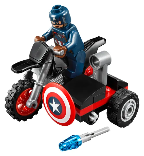 Scatola LEGO 30447 La motocicletta di Captain America