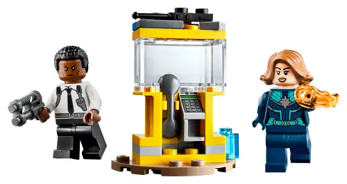 Scatola LEGO 30453 Captain Marvel e Nick Fury