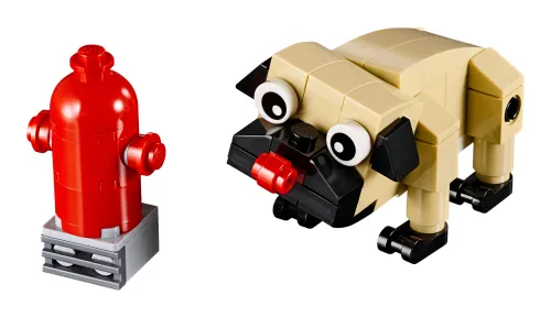 Boîte LEGO 30542 Le carlin 3 en 1