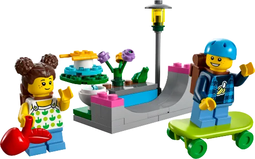 Boîte LEGO 30588 L’aire de jeux des enfants