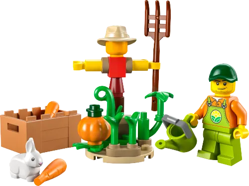 LEGO-Verpackung 30590 Bauernhofgarten mit Vogelscheuche