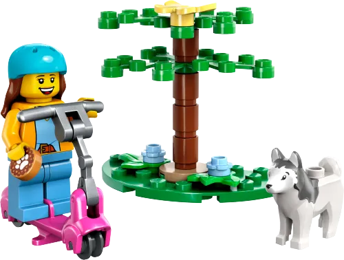LEGO box 30639 Dog Park and Scooter