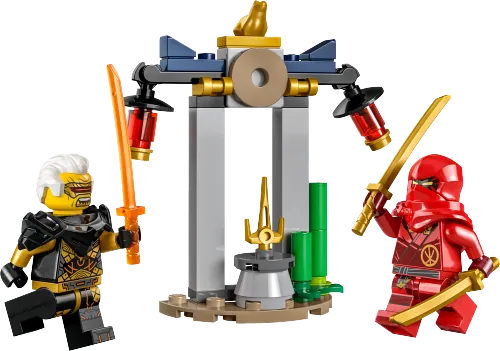 Scatola LEGO 30650 Battaglia nel tempio di Kai e Rapton