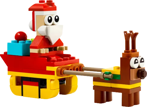 Scatola LEGO 30670 Avventura sulla slitta di Babbo Natale