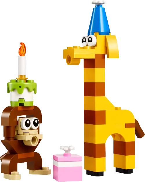 Scatola LEGO 30689 Animali della festa di compleanno
