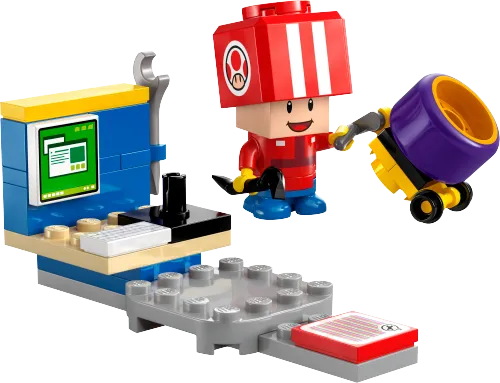 LEGO box 30702 Mario Kart™ – Toad (Pit Crew)