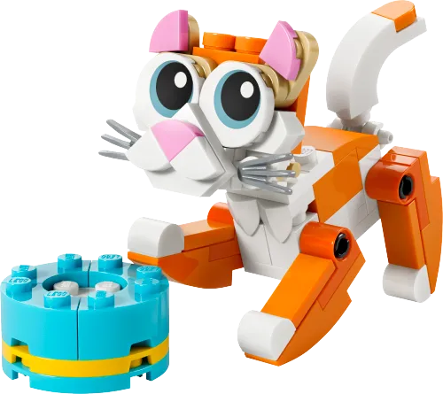 LEGO-Verpackung 30714 Orange Katze