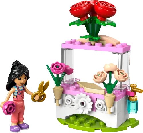 Boîte LEGO 30721 Le stand de roses