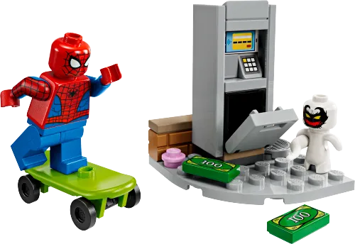 Boîte LEGO 30725 Spider-Man contre Anti-Venom : le cambriolage