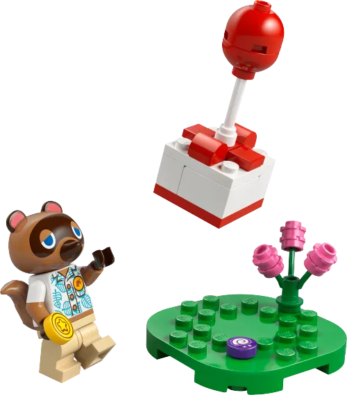 Boîte LEGO 30731 Tom Nook et cadeau volant