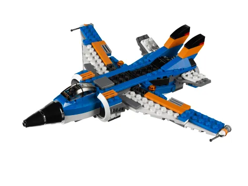 Boîte LEGO 31008 L'avion de chasse