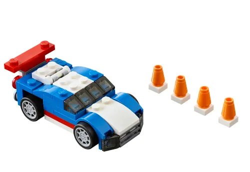 LEGO box 31027 Blue Racer