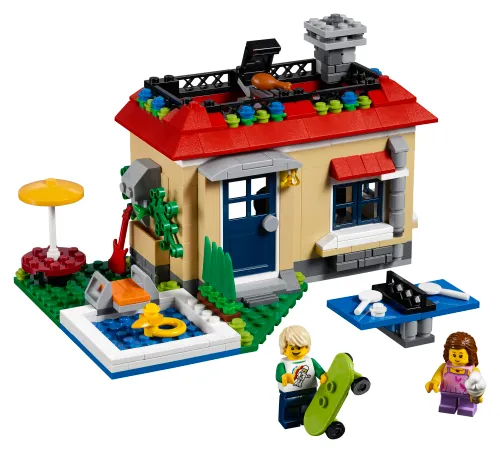 Boîte LEGO 31067 Les vacances à la piscine