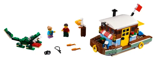 Boîte LEGO 31093 La péniche au bord du fleuve