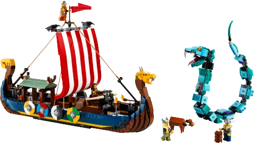 LEGO box 31132 Viking Ship and the Midgard Serpent