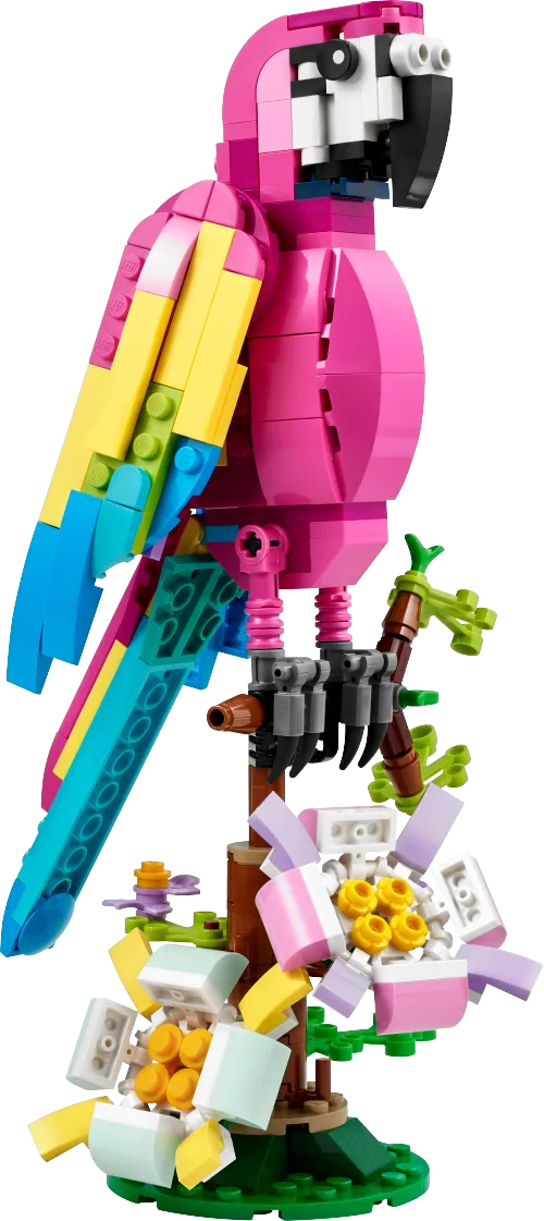 LEGO-Verpackung 31144 Exotischer pinkfarbener Papagei