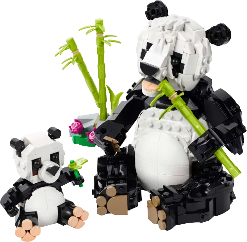LEGO box 31165 Wild Animals: Panda Family
