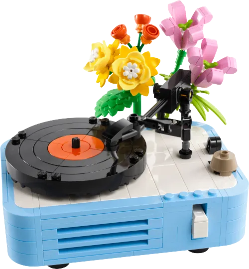 LEGO box 31172 Record Player with Flowers