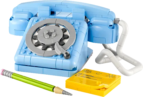 Caja de LEGO 31174 Teléfono Retro