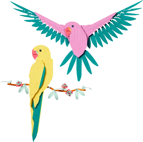 LEGO box 31211 The Fauna Collection – Macaw Parrots