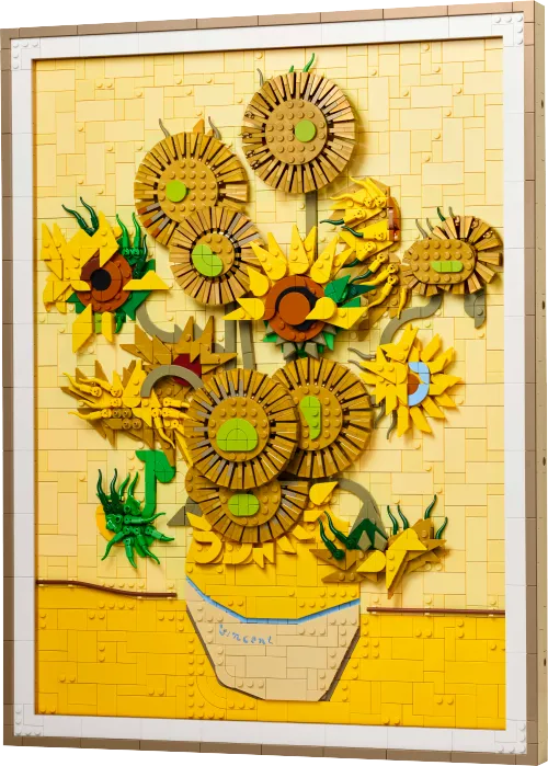 LEGO box 31215 Vincent van Gogh – Sunflowers